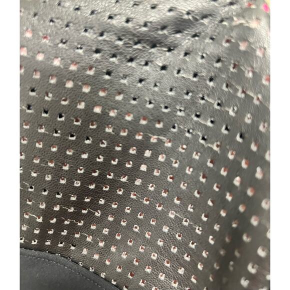 Spanx By Sara Blakely Black Perforated Panel Leggings - Picture 3 of 4